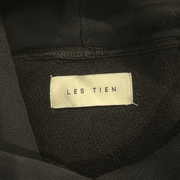 Les Tien Black Hoodie - Picture 2 of 4